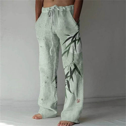 Buy Center Men's Loose Casual Sports Pants - 3D Lizard Pattern - Buy Center UK