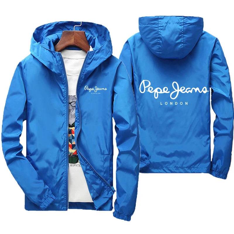 2025 Men's Waterproof Hiking Jacket - Stylish Hooded Windbreaker - Buy Center UK