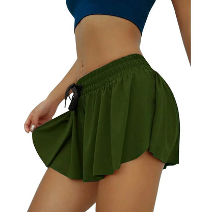 Buy Center Women’s High Waist Summer Shorts - Quick Dry, Sporty Style - Buy Center UK