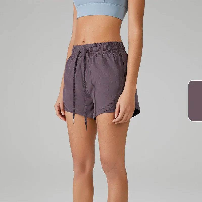 Buy Center Women's Yoga Shorts - Neon Elastic, Flexible Fit for Workouts - Buy Center UK
