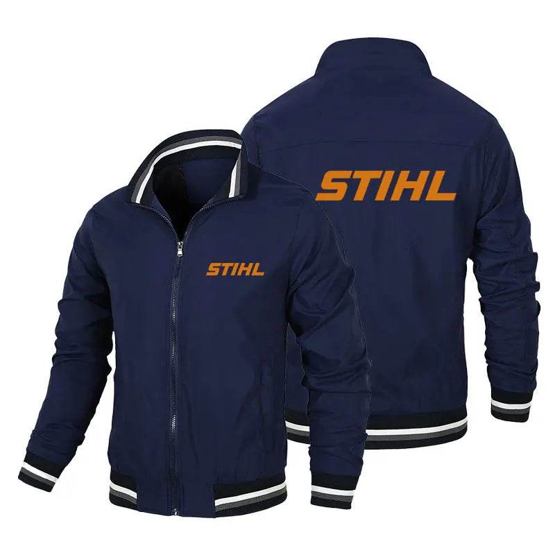 Buy Center Men's Waterproof Zipper Jacket - Casual Stand Collar Coat - Buy Center UK