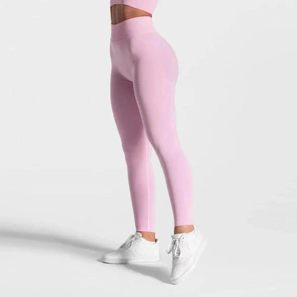 2025 TEVEO Women's Seamless Yoga Leggings - High Stretch Fitness Pants - Buy Center UK