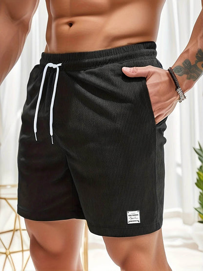 Buy Center Men's Summer Casual Shorts - Breathable Elastic Waist Design - Buy Center UK