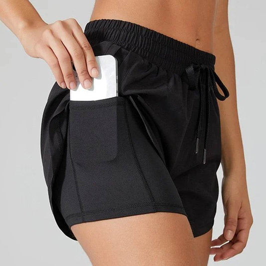 Buy Center Women's Yoga Shorts - Neon Elastic, Flexible Fit for Workouts - Buy Center UK