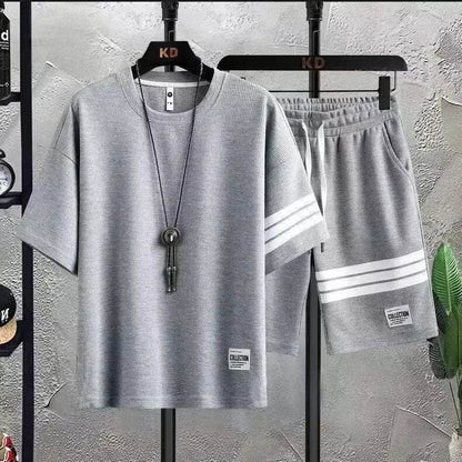 Buy Center Men's Sport Suit - Stylish Short Sleeves for Summer - Buy Center UK