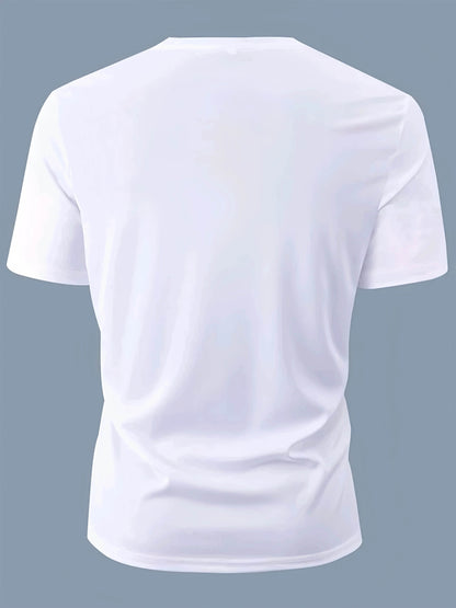 Buy Center Men's Oversized Italia Print T-Shirt - 100% Cotton Comfort - Buy Center UK
