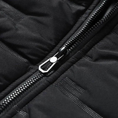 Buy Center Men's Padded Down Jacket - Hooded Winter Parka 2024 - Buy Center UK