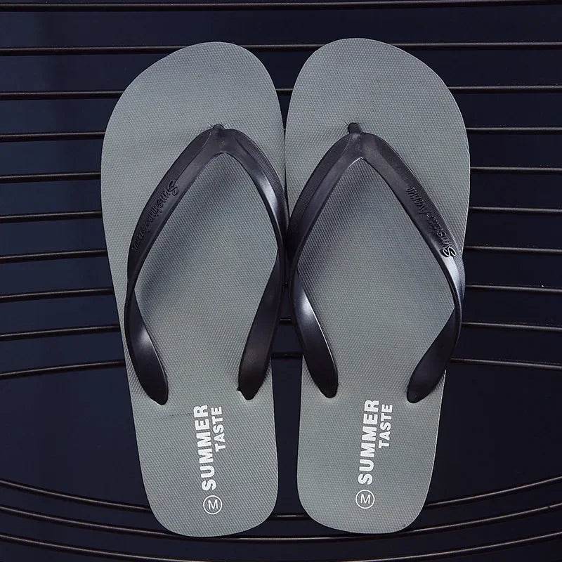 Stylish Men's Summer Beach Sandals - Anti-Slip Casual Flip Flops - Buy Center UK