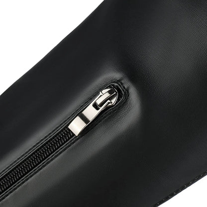 Buy Center Plus Size Thigh High Boots - Comfy Black & White Styles - Buy Center UK