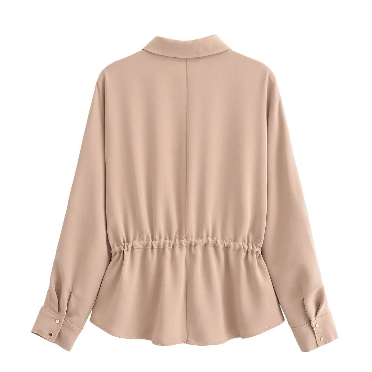 PB&ZA Women's Fashion Sets - Collared Blouse & Wide Leg Pants - Buy Center UK
