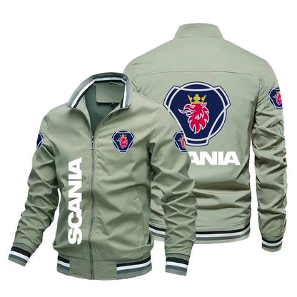 Buy Center Bicycle Jacket for Men & Women - Stylish Truck Logos - Buy Center UK