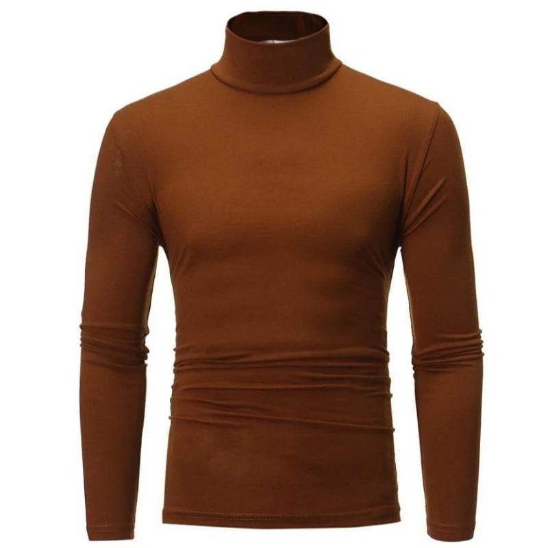 Buy Center Spring Thin Men Turtleneck Sweater - Stylish Black Pullover - Buy Center UK