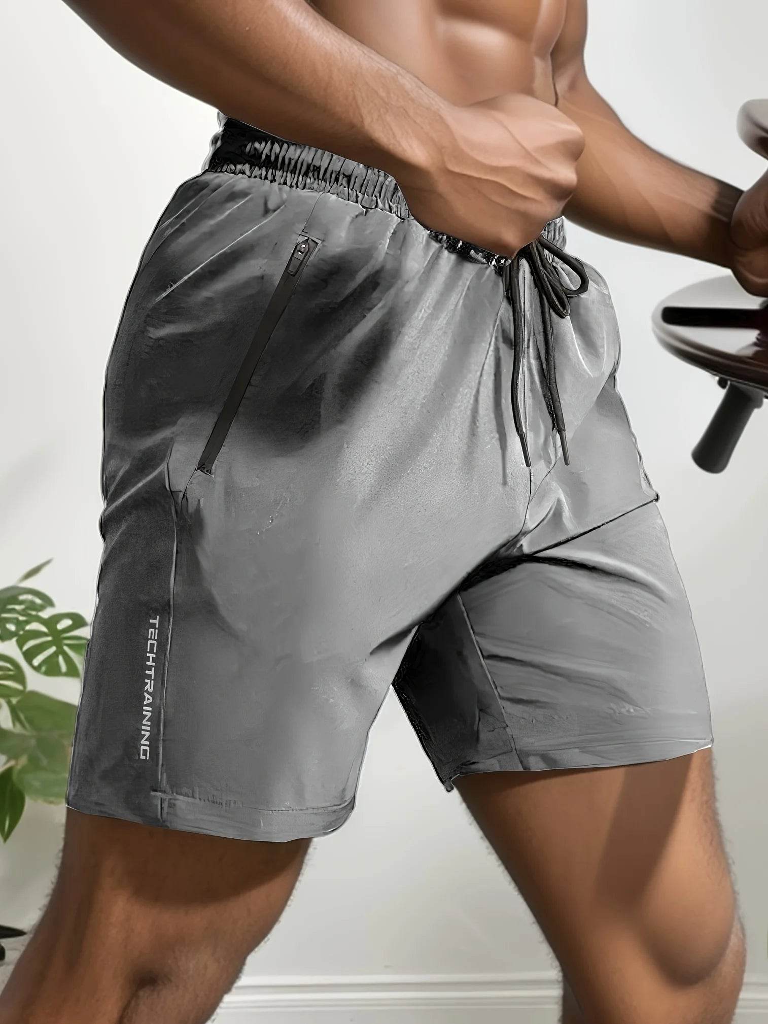 Buy Center Men's Quick Dry Sports Shorts - Breathable Drawstring Design - Buy Center UK