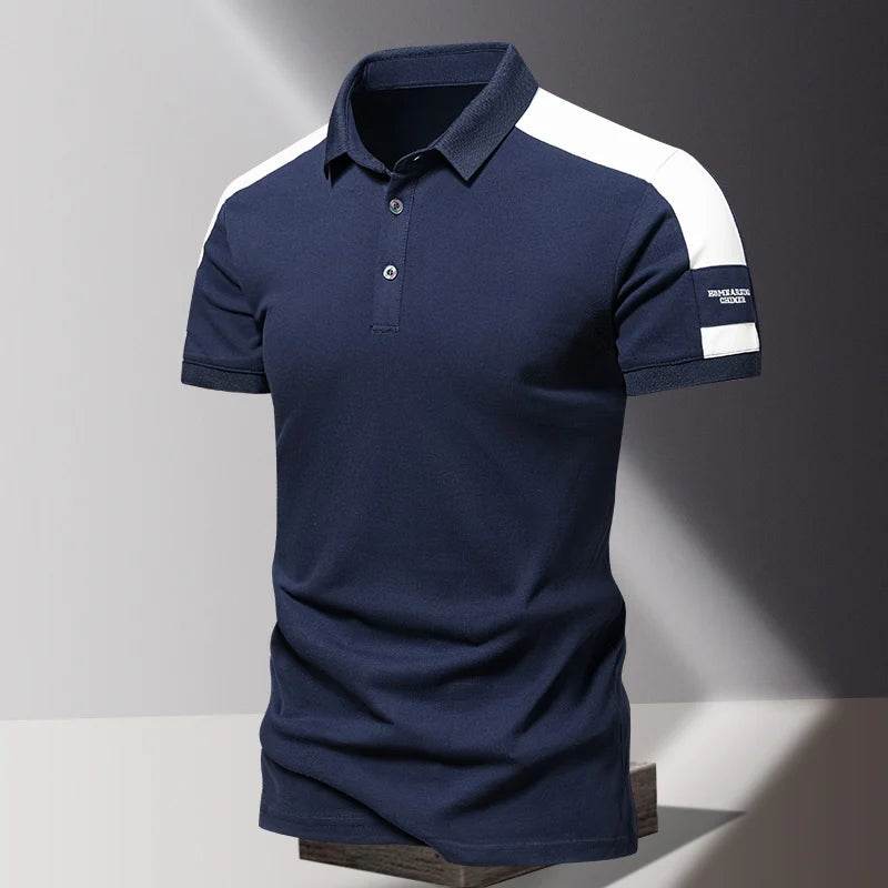 Buy Center Men's Ice Silk POLO Shirt - Breathable Business Casual Top - Buy Center UK
