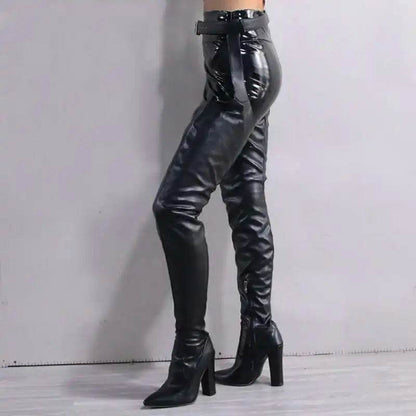 Buy Center Thigh High Heels Boots - Sexy Over-the-Knee Design - Buy Center UK