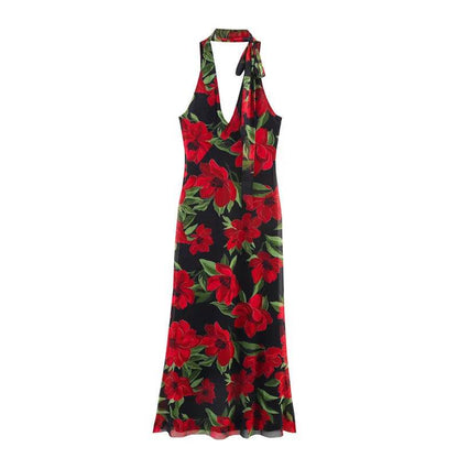 Buy Center Elegant Ruffle Top Skirt Set - Chic Floral Print Dress - Buy Center UK