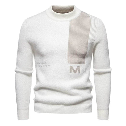 Buy Center Men's Slim Fit Turtleneck Sweater - Trendy Knitted Pullover - Buy Center UK