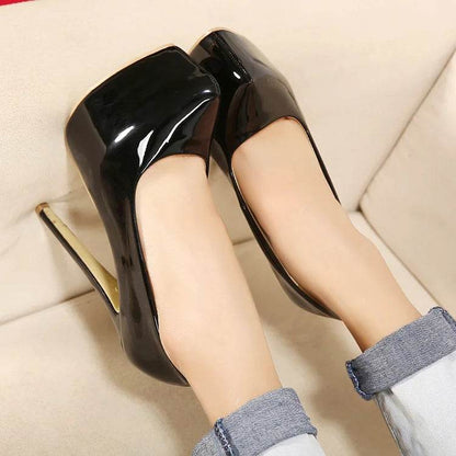 Buy Center 15cm High Heels - Platform Pumps for Nightclub & Weddings - Buy Center UK