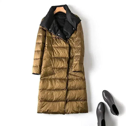 Buy Center Women's Warm High Neck Down Jacket - Cozy & Stylish - Buy Center UK