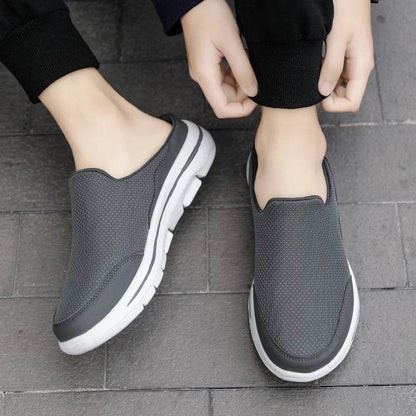 Buy Center Men's Summer Slippers - Breathable Thick Bottom Slides - Buy Center UK