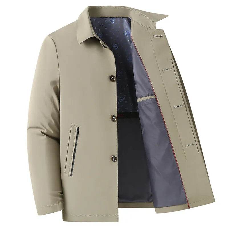Buy Center Spring Men's Lapel Jacket - All-Match Business Casual Style - Buy Center UK