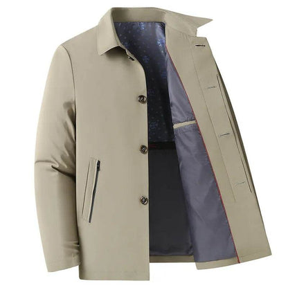 Buy Center Spring Men's Lapel Jacket - All-Match Business Casual Style - Buy Center UK