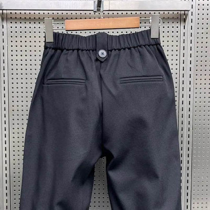 2024 High Waist Harlan Suit Pants - Loose Fit for Men’s Style - Buy Center UK