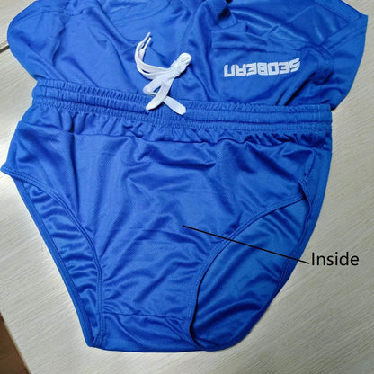 SEOBEAN Men's Sports Running Shorts - Comfortable Loose Fit, Durable Design - Buy Center UK