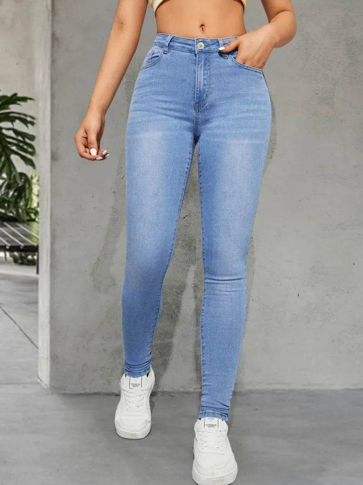 Buy Center Blue All Season Tight Jeans - Stylish Skinny Fit for Women - Buy Center UK