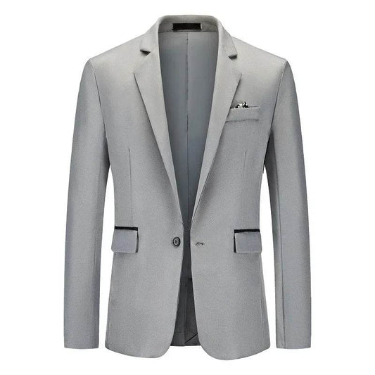 Buy Center Men's Western-Style Casual Blazer - Trendy Korean Design - Buy Center UK