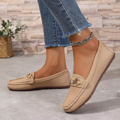 Buy Center Women’s Spring Autumn Loafers - Casual Low Heel Shoes - Buy Center UK