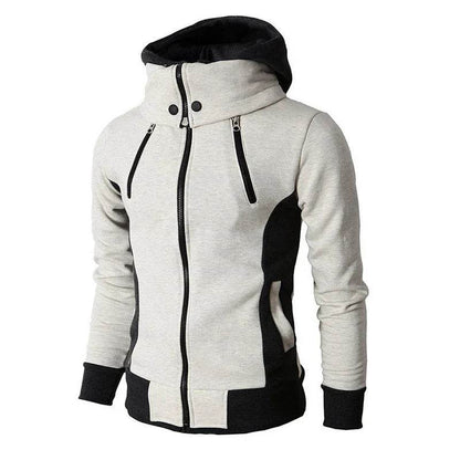 Buy Center 2024 Men’s Long Sleeve Zipper Hoodie - Slim Fit Style - Buy Center UK