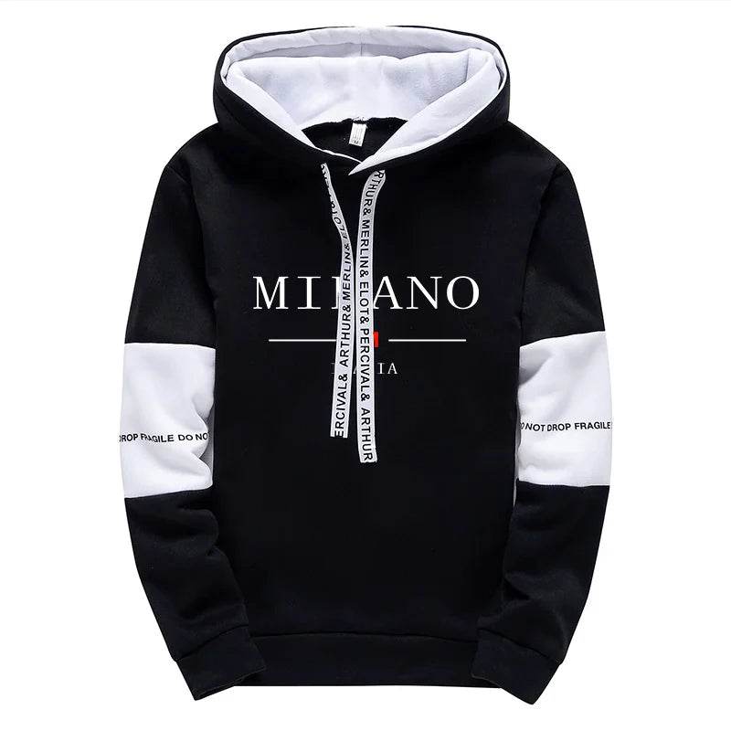 Buy Center Men's Sportswear Hooded Jogging Suit - Italia Milan Print - Buy Center UK