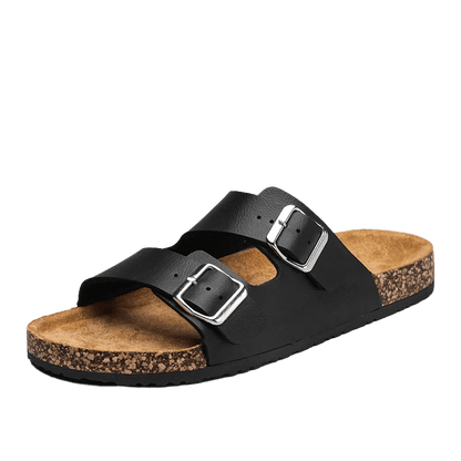 Buy Center Unisex Brik Flat Sandals - Comfortable Beach Slides - Buy Center UK