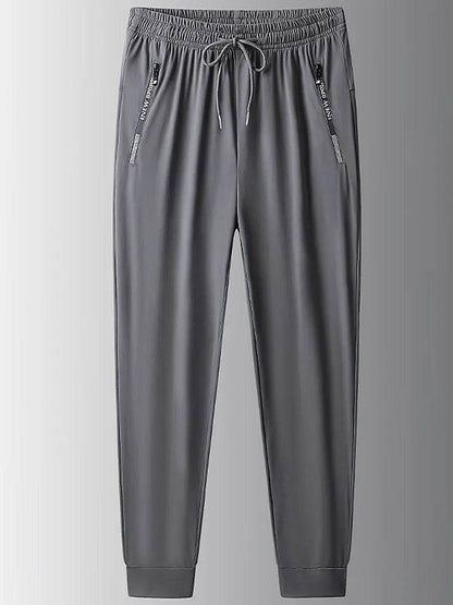 Buy Center Men's Summer Ice Silk Pants - Fast-Drying Casual Wear - Buy Center UK