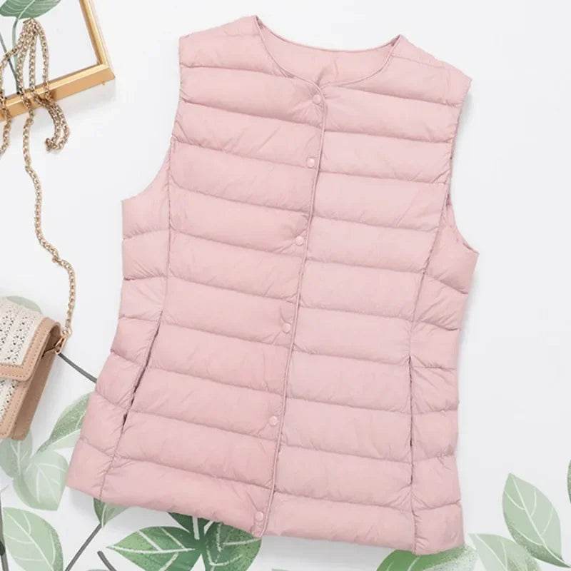Buy Center Women's Sleeveless Down Liner Vest - Ultra Light & Warm - Buy Center UK