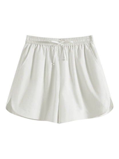 FSLE Women’s Summer Cotton Linen Shirt & Shorts Set - Casual Elegance - Buy Center UK