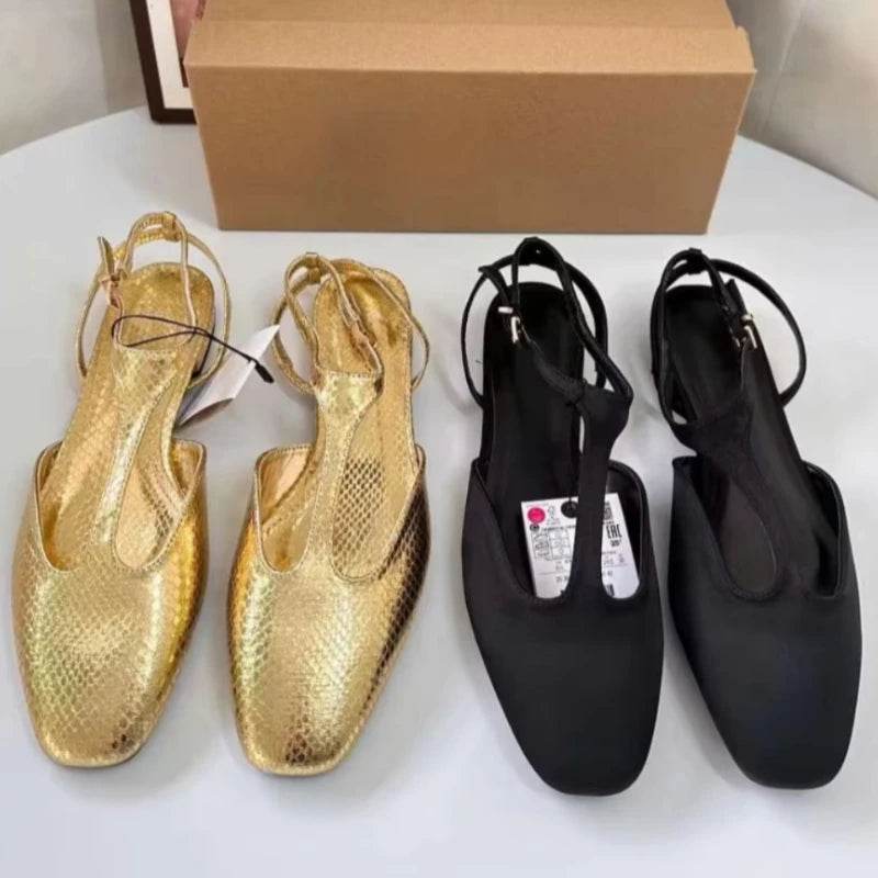 Buy Center Women's Ballet Flats - Butterfly Knot Summer Footwear - Buy Center UK