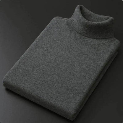 Buy Center Cashmere Cotton Blend Turtleneck Sweater - Warm & Stylish - Buy Center UK