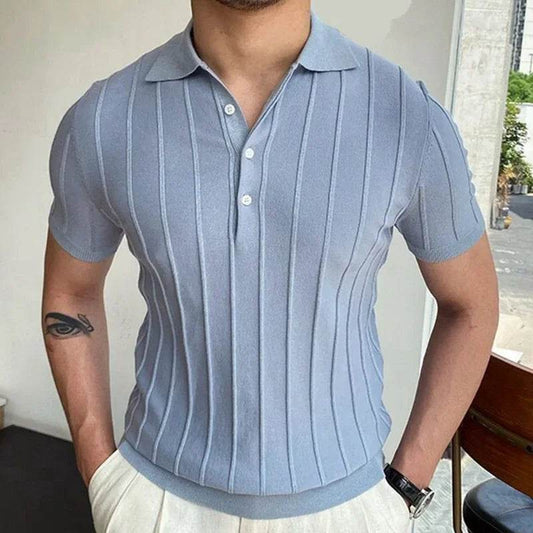 Buy Center Men's Short-Sleeved Polo Shirt - Business Casual Style - Buy Center UK
