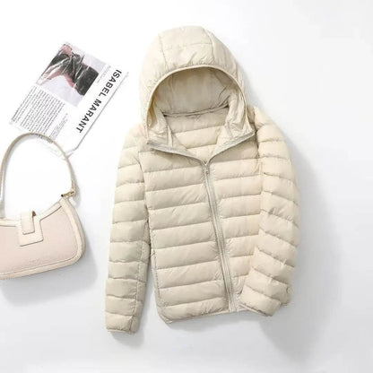 2024 Women’s Packable Puffer Jacket - Ultra Lightweight & Stylish - Buy Center UK