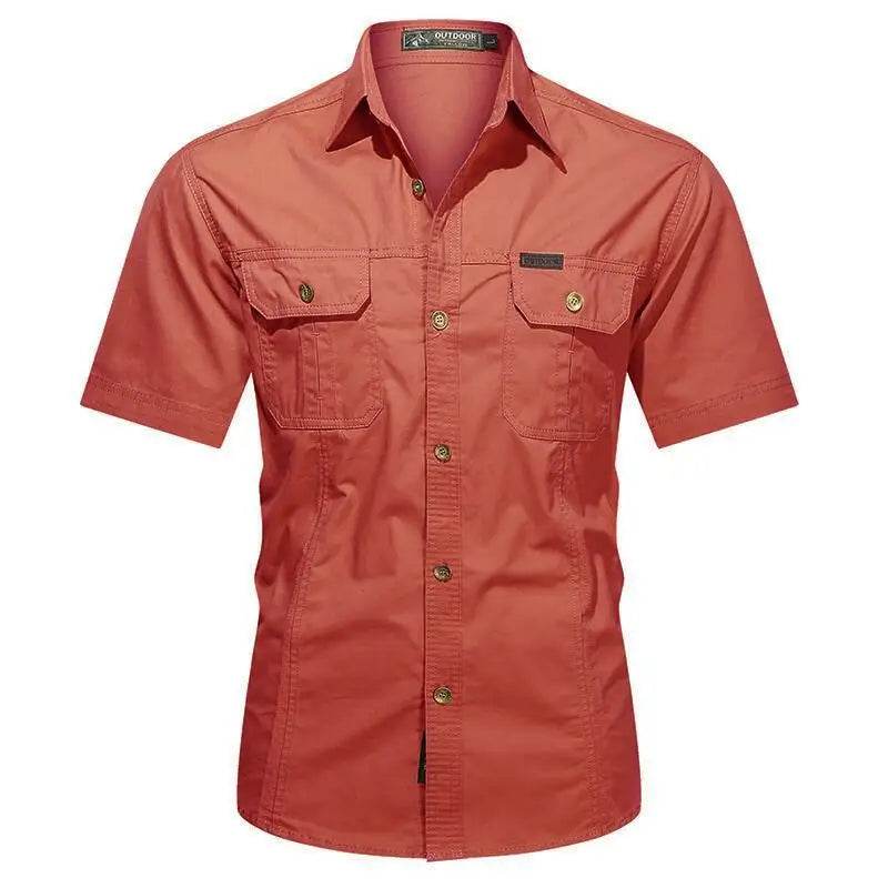 Buy Center Men's Oversized Cargo Shirts - 4XL & 5XL Casual Blouse - Buy Center UK