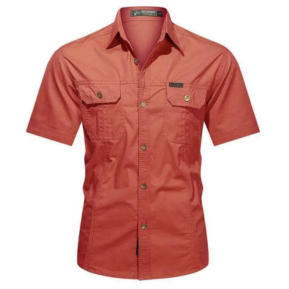 Buy Center Men's Oversized Cargo Shirts - 4XL & 5XL Casual Blouse - Buy Center UK
