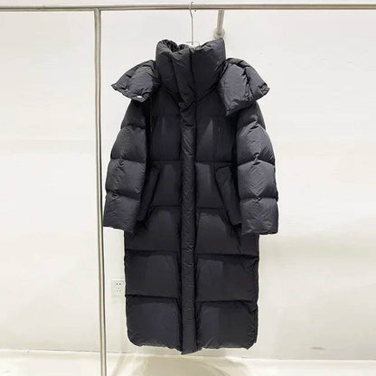 Buy Center Women's White Duck Down Coat - Warm & Stylish Puffer Jacket - Buy Center UK