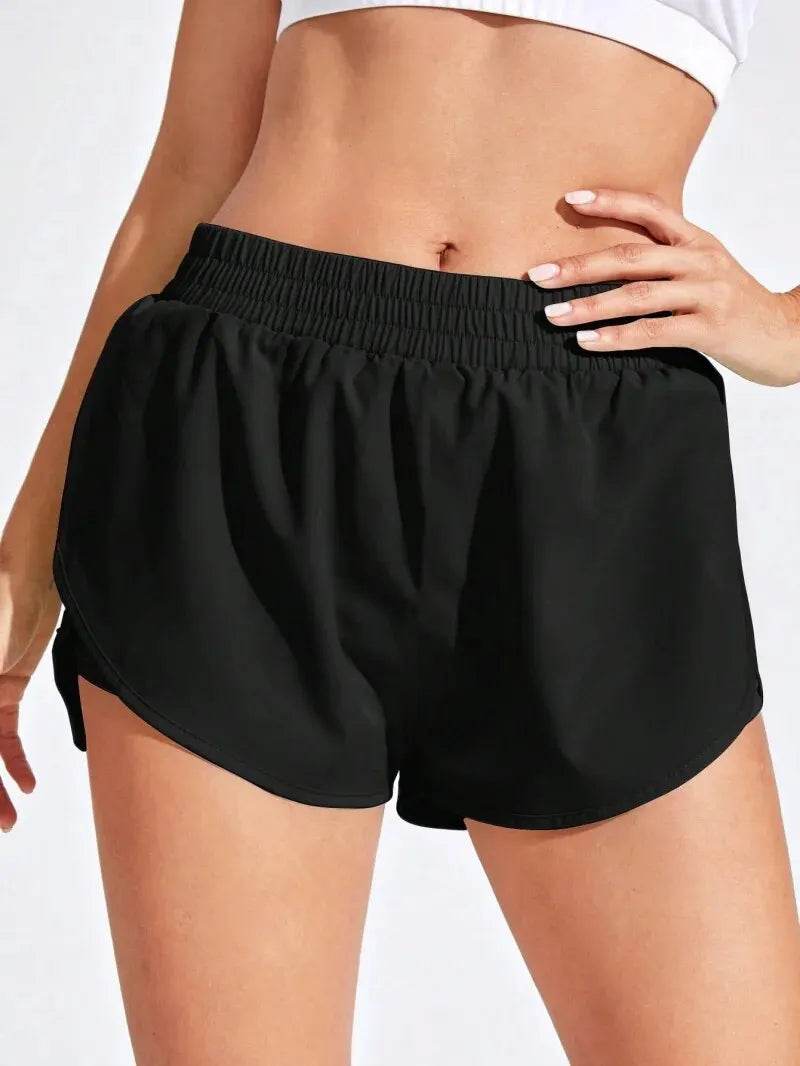 Buy Center Women's Yoga Shorts - Comfort Fit for Gym & Running - Buy Center UK