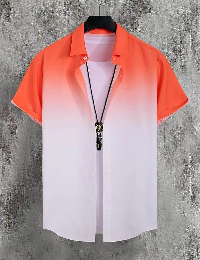 Buy Center Gradient Hawaiian Shirt - Casual Comfort for Every Season - Buy Center UK