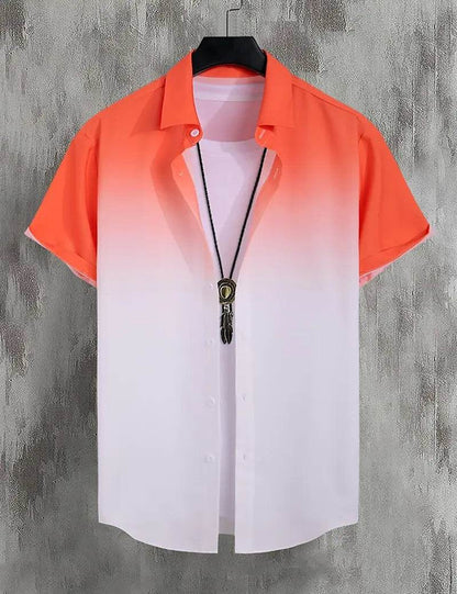 Buy Center Gradient Hawaiian Shirt - Casual Comfort for Every Season - Buy Center UK