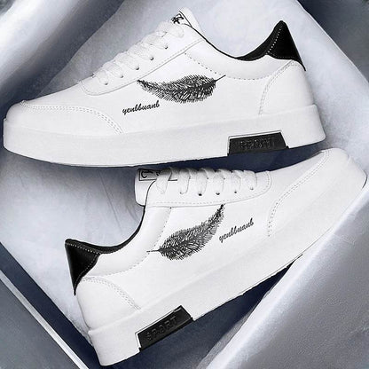 Buy Center Men's Small White Canvas Shoes - Breathable Casual Style - Buy Center UK