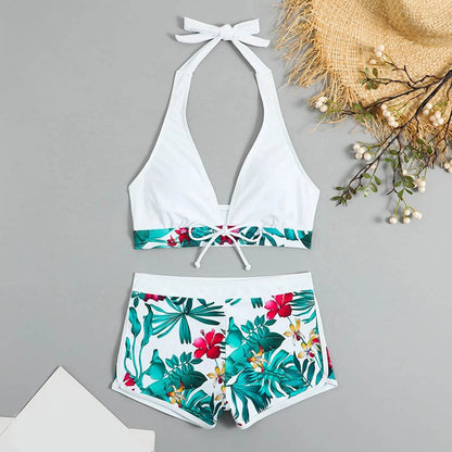 Buy Center Tropical Print Bikinis Set for Teens – Affordable Swimwear - Buy Center UK