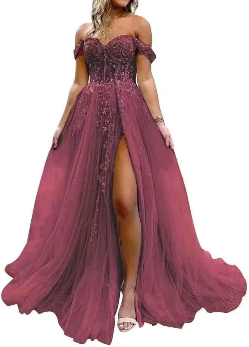 Buy Center Evening Dresses - Gala Dress with Sweetheart Neckline - Buy Center UK